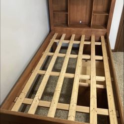 Twin Captain  Bed  Frame And Mattress 