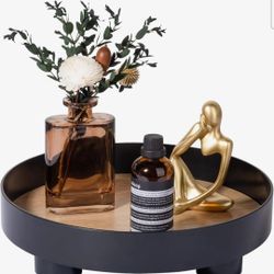 e Table Tray Round Trays for Home Decor Serving Tray Center