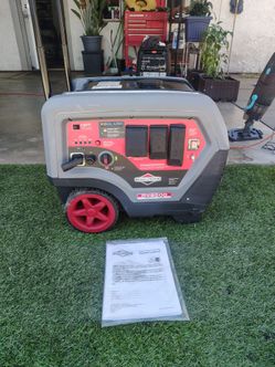 NEW BRIGGS & STRATTON inverter silent generator 6500w NUEVO