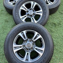 Toyota Tacoma 4Runner Rims Tires Like New Tires 