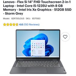 lenovo laptop 