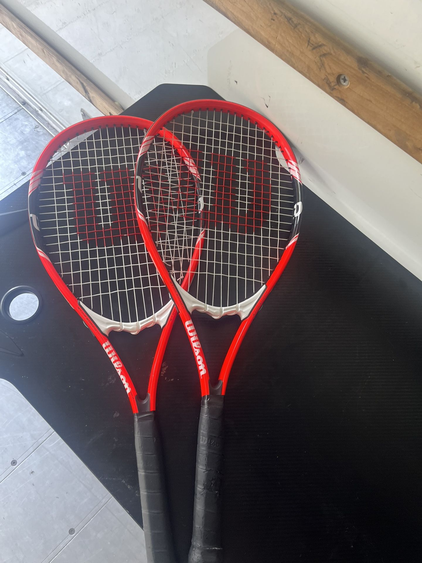 tennis rackets