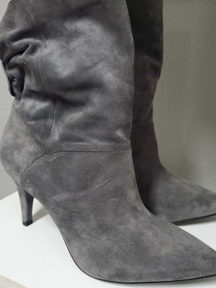 Michael Kors Suade Carey Boots 9.5