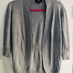 Verve Ami open-front cardigan sweater Grey Women’s sz. S