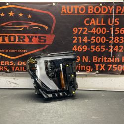 GMC SIERRA 2500 RH HEADLIGHT 2022-2024 FULL LED OEM