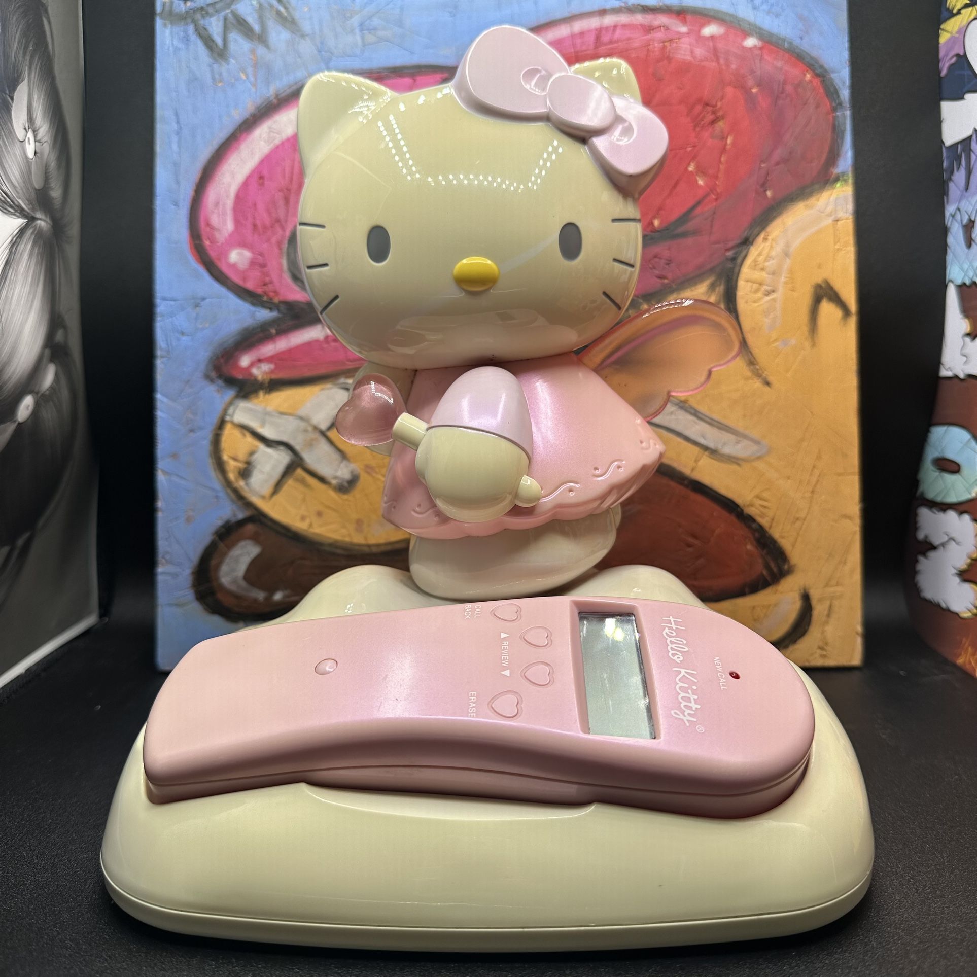 Hello Kitty Flash Telephone KT-2012 Light Up Land Line Phone