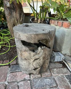 Solid teak Stool