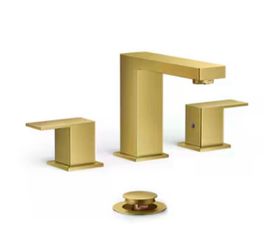 Gold Bathroom Sink Faucet with Drain