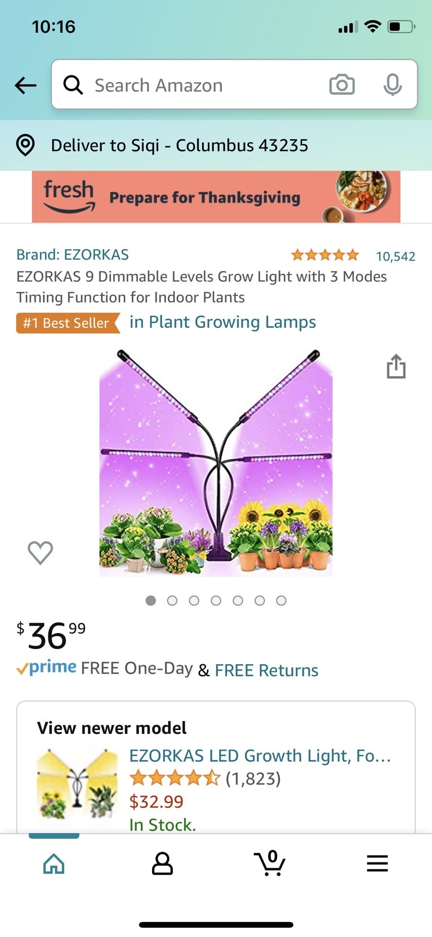 Grow light