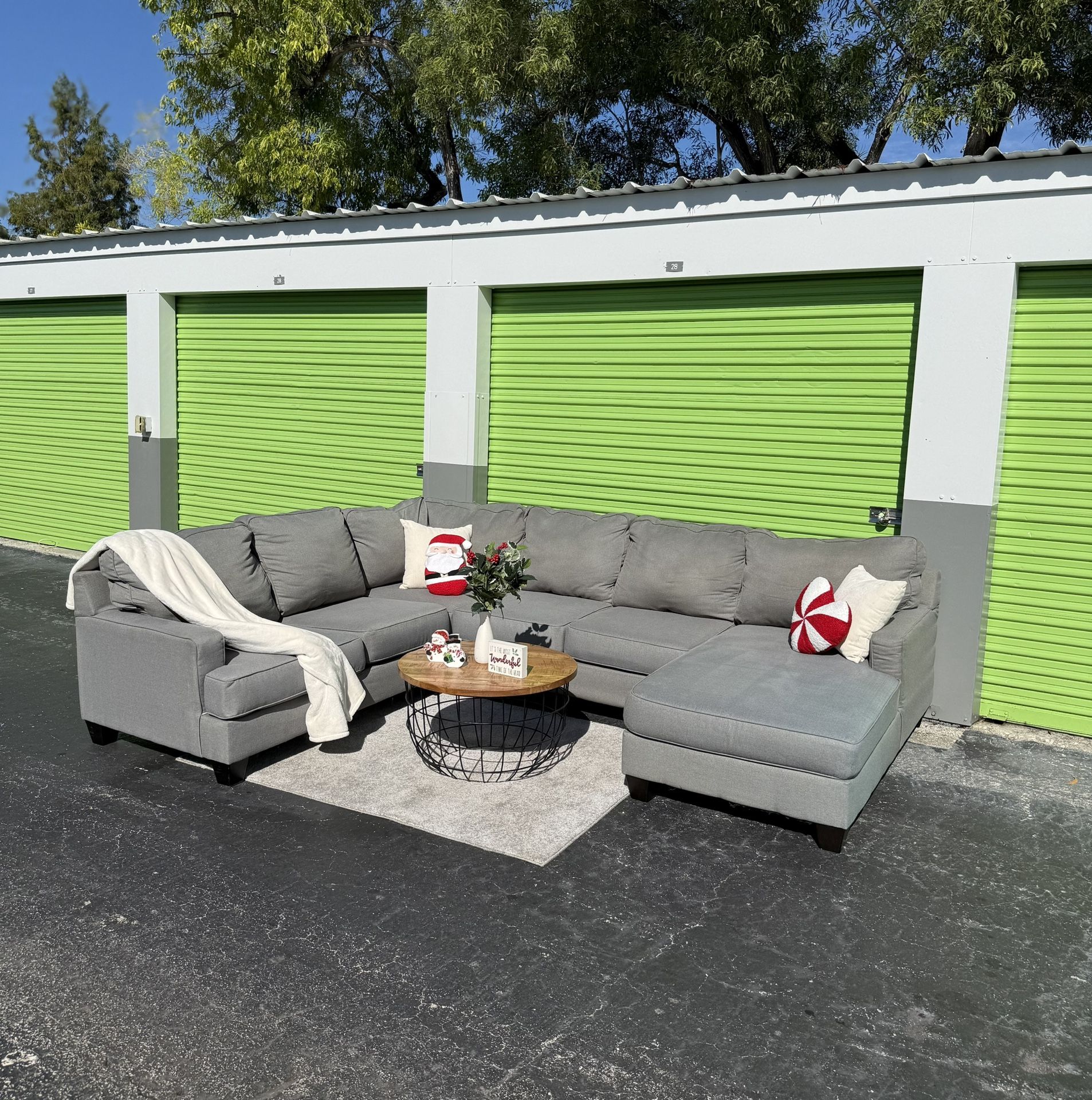 Gray Ashley Furniture Sectional Couch - Delivery Available π