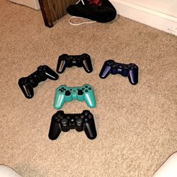 Playstation 3 Wireless Controller Lot 