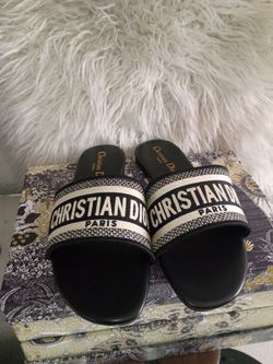 Christian Dior sandals available in sizes 6.5/7 and 8
