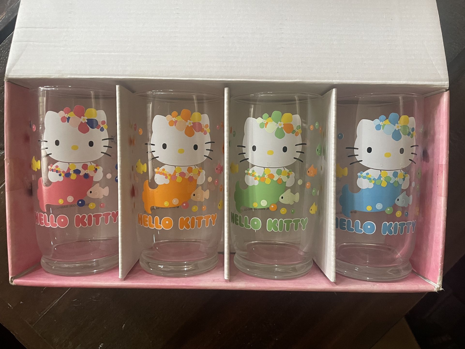 Vintage Hello Kitty Drinking Glasses
