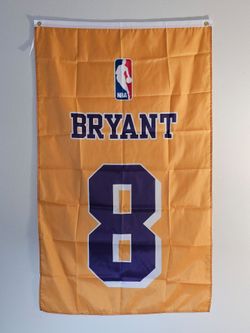 Los Angeles Lakers Kobe Bryant Flag 3x5