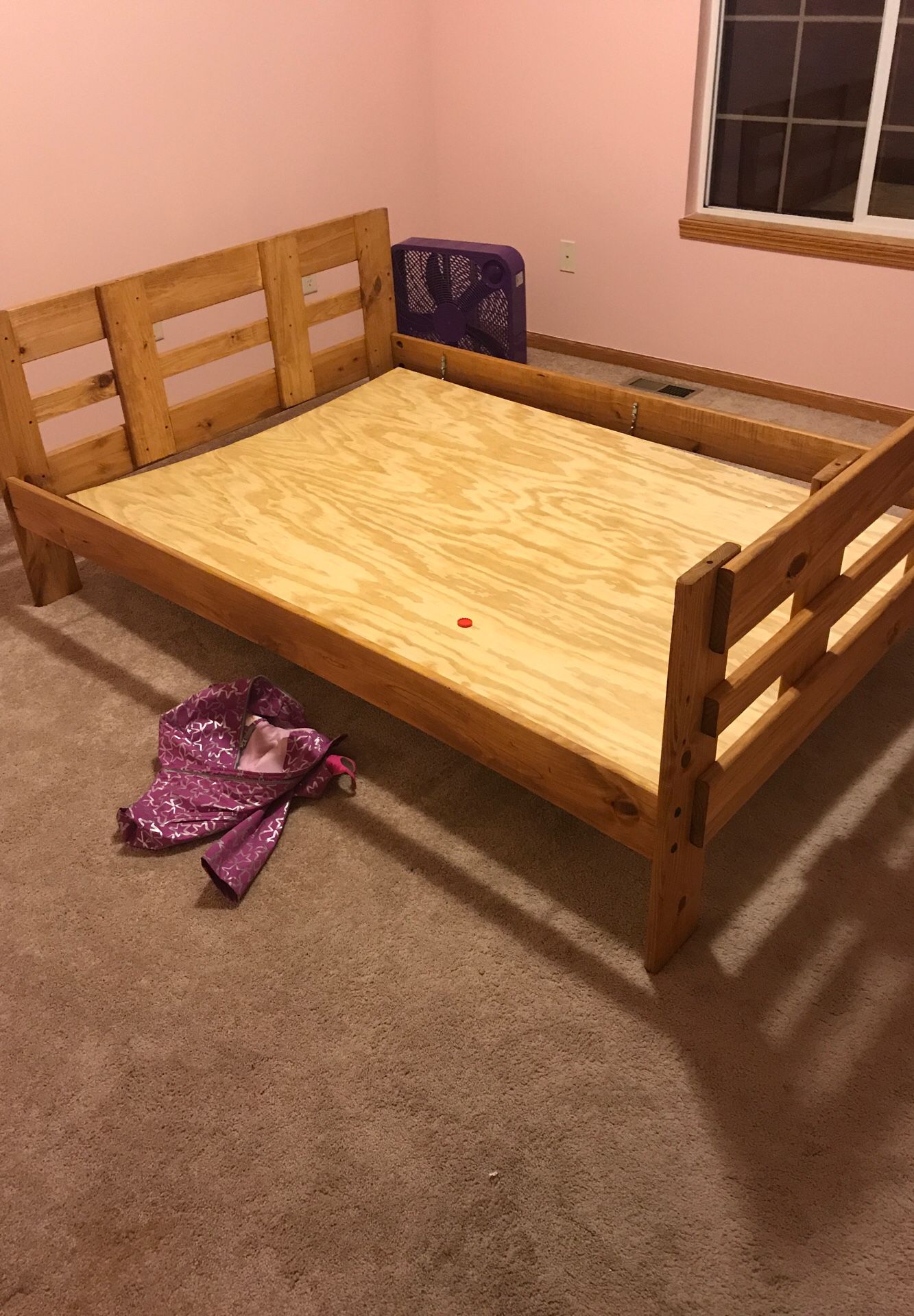 Full size Bunk bed for sale no mattress