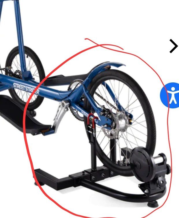 Indoor Trainer Stand Only! streetstrider 3i street strider elliptical trike adult tricycle