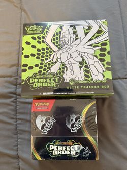 Perfect Order Pokémon Center ETB & Booster Box