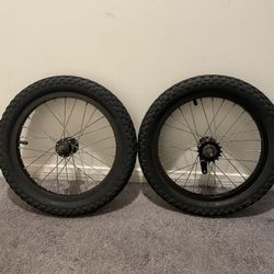 16 inch bike wheel set
