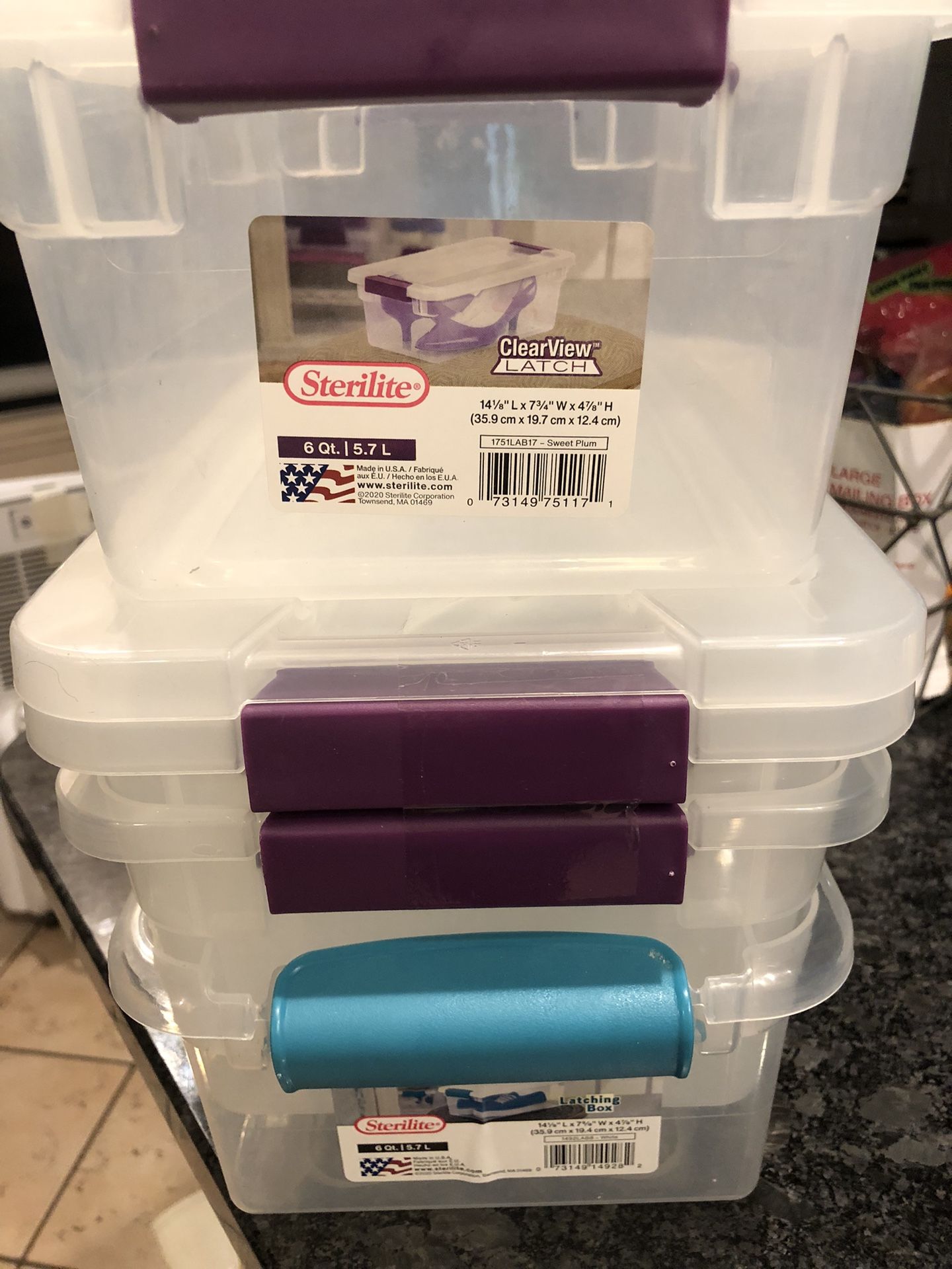 30 X 6qt Containers