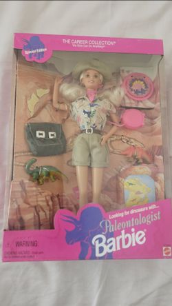 Paleontologist Barbie Doll