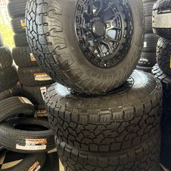 Vendo Rines Nuevos 17x9 De Ancho De 6 Virlos Con Llantas 285/70/R17 Instacion. Y Balance Las 4 Llantas Por $990