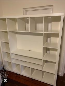Ikea 5x5 Bookshelf Expedit- White