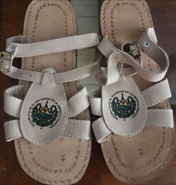Sandalias típicas El Salvador .$35 cada par