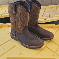 Size 9.5 D Ariat Work Boots Soft Toe 
