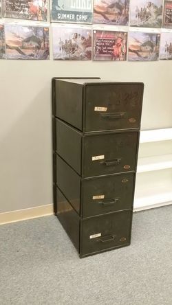 Military file drawers