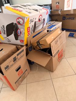 Packing boxes for move FREE