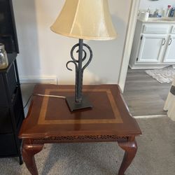 Lamp & End Table (Can Be Sold Separately)