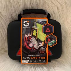 Auto Jumper Cable 7 Piece Roadside Safety Kit