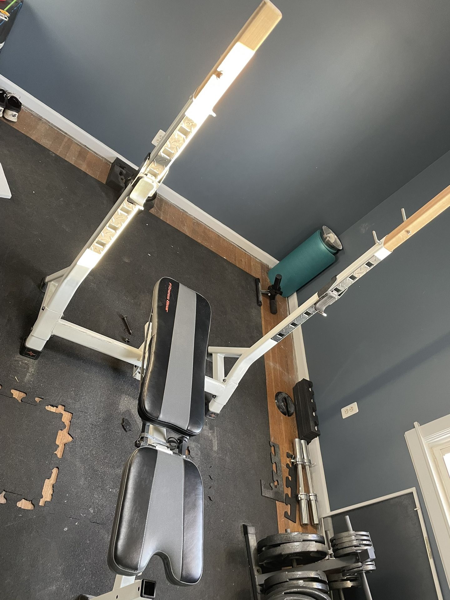 Weight Bench w/ Squat Rack