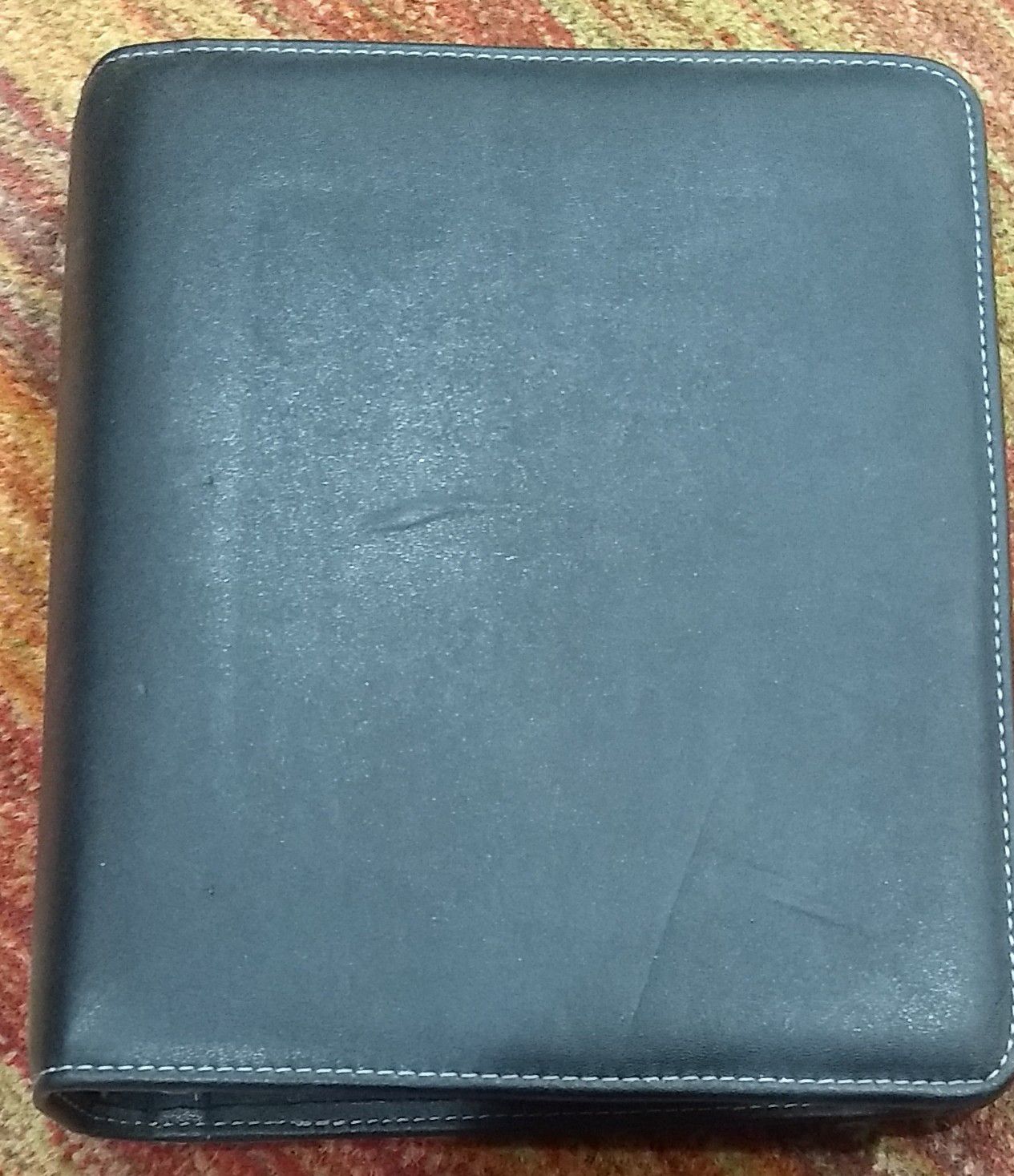 Franklin Covey Black Leather Personal Planner