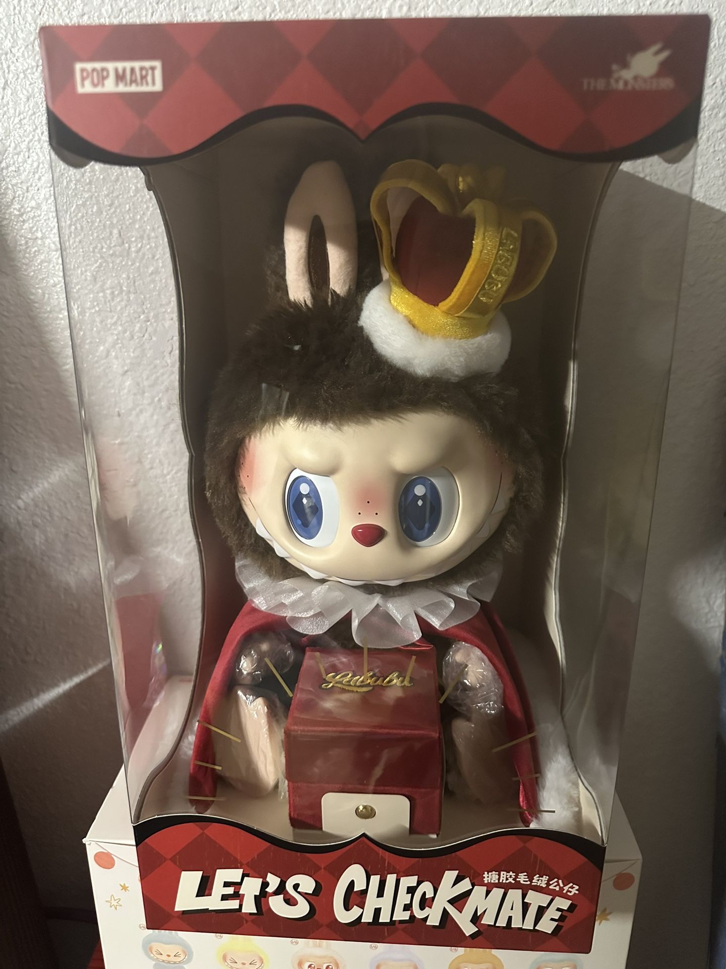 THE MONSTERS Let's Checkmate Series-Vinyl Plush Doll