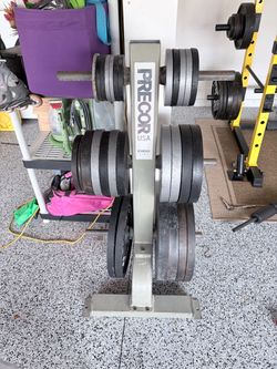 Weights & Plate Tree Rack