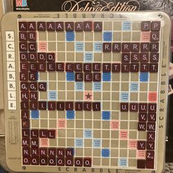 Scrabble deluxe Edition 