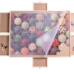 Wooden Puzzle Board