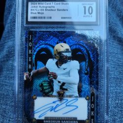 Shedeur Sanders Blue Mojo 