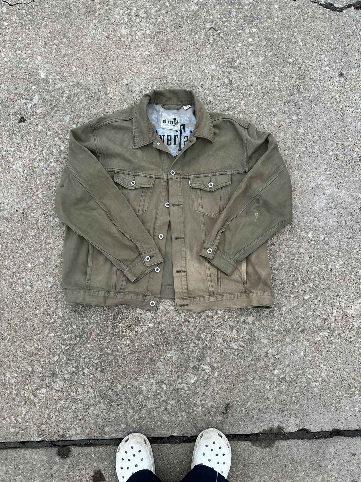Silver Tab Levi’s 90s Jacket Olive Green
