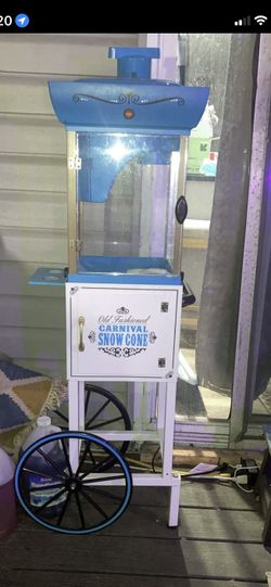 Snow Come And Popcorn Machine