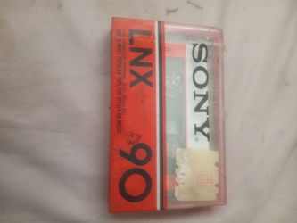 Sony sealed cassette