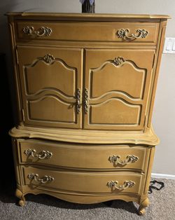 French Provincial Style Door Chest