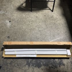 White Cordless Blinds 36x60