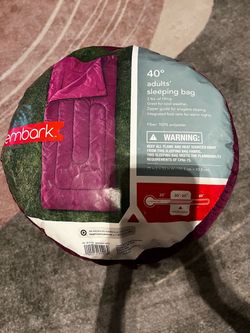 Embark 40° Adult Sleeping Bag