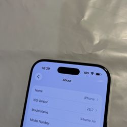 iPhone Air T-Mobile 256gb