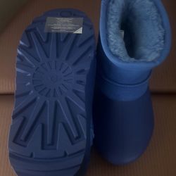 UGG Classic Mini Pumped Molded Big Sky Suede Fur Slippers