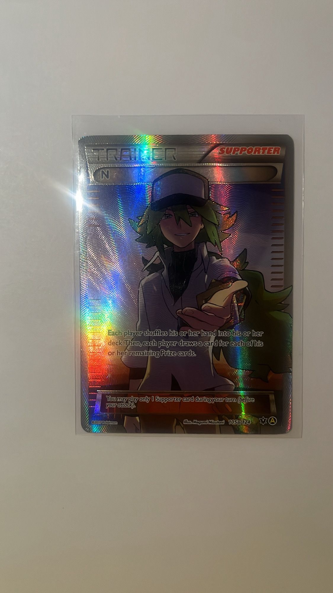 N TRAINER CARD FULL ART