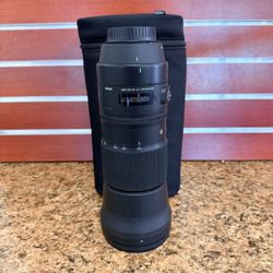SIGMA 150-600MM LENSE