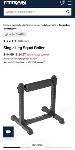 Titan Single Leg Squat Roller